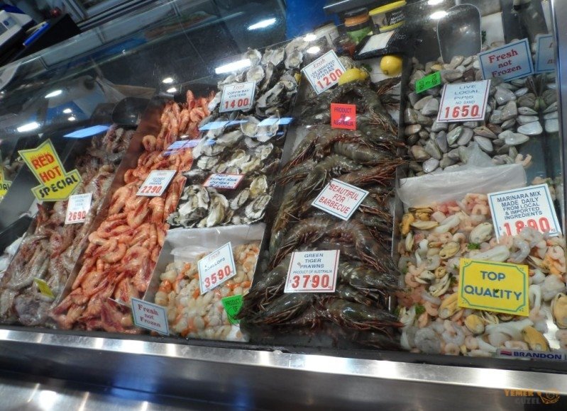 Avustralya balıkları, Avustralya - Yeni Zelanda Yemekleri
