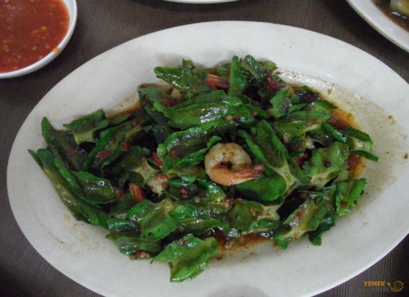 Malezya Mutfağı, Malezya Yemekleri, Karidesli Kanatlı Fasulye