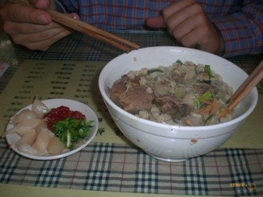 Çin yemeklerinin en müşhuru Yang Rou Pao Mo