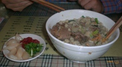 Çin yemeklerinin en müşhuru Yang Rou Pao Mo