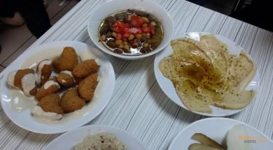 Felafel, Foul, Humus, Suriye Lokantası Sindibad