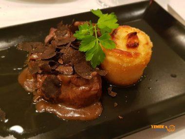 Black Truffle beef fillet, siyat trüf, Life Restaurant