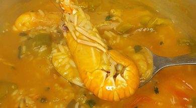 Porto Aile Restoranı – Postigo do Carvão – Deniz Mahsullü Pilav – Arroz de Marisco